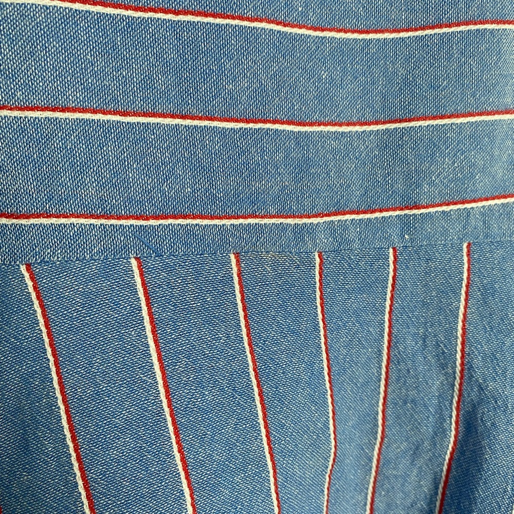 Mango Blue Linen Blouse - Picture 3 of 3